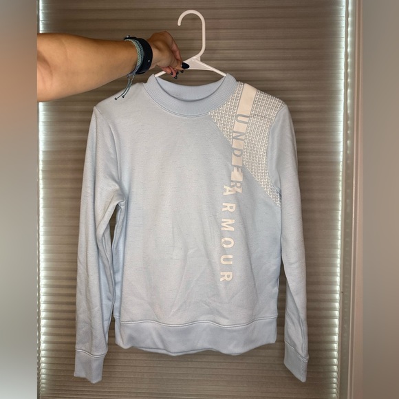 Under Armor light blue crewneck women’s small - Picture 1 of 7